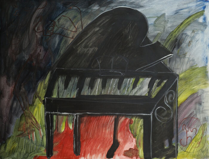 Royal' — 100×75 cm, 2024, oil on canvas