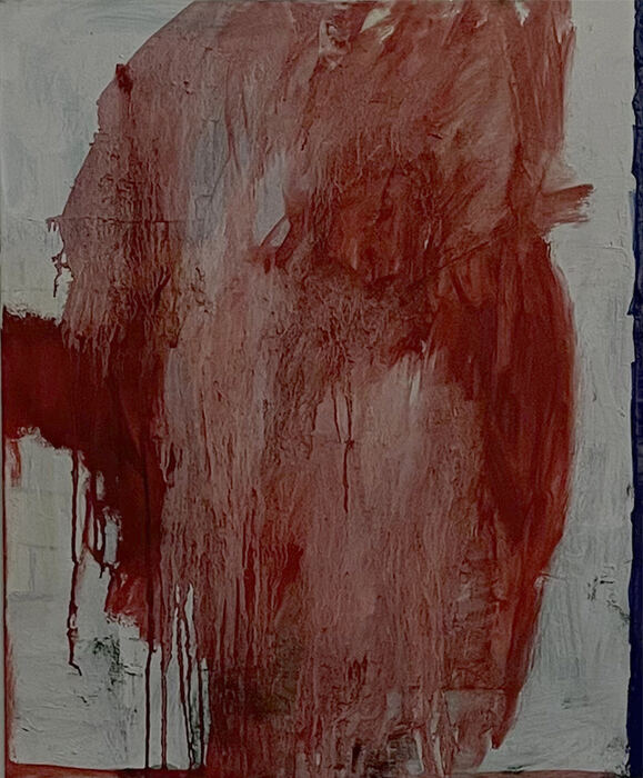 The guy — 50×60 cm, 2025, acrylic on canvas