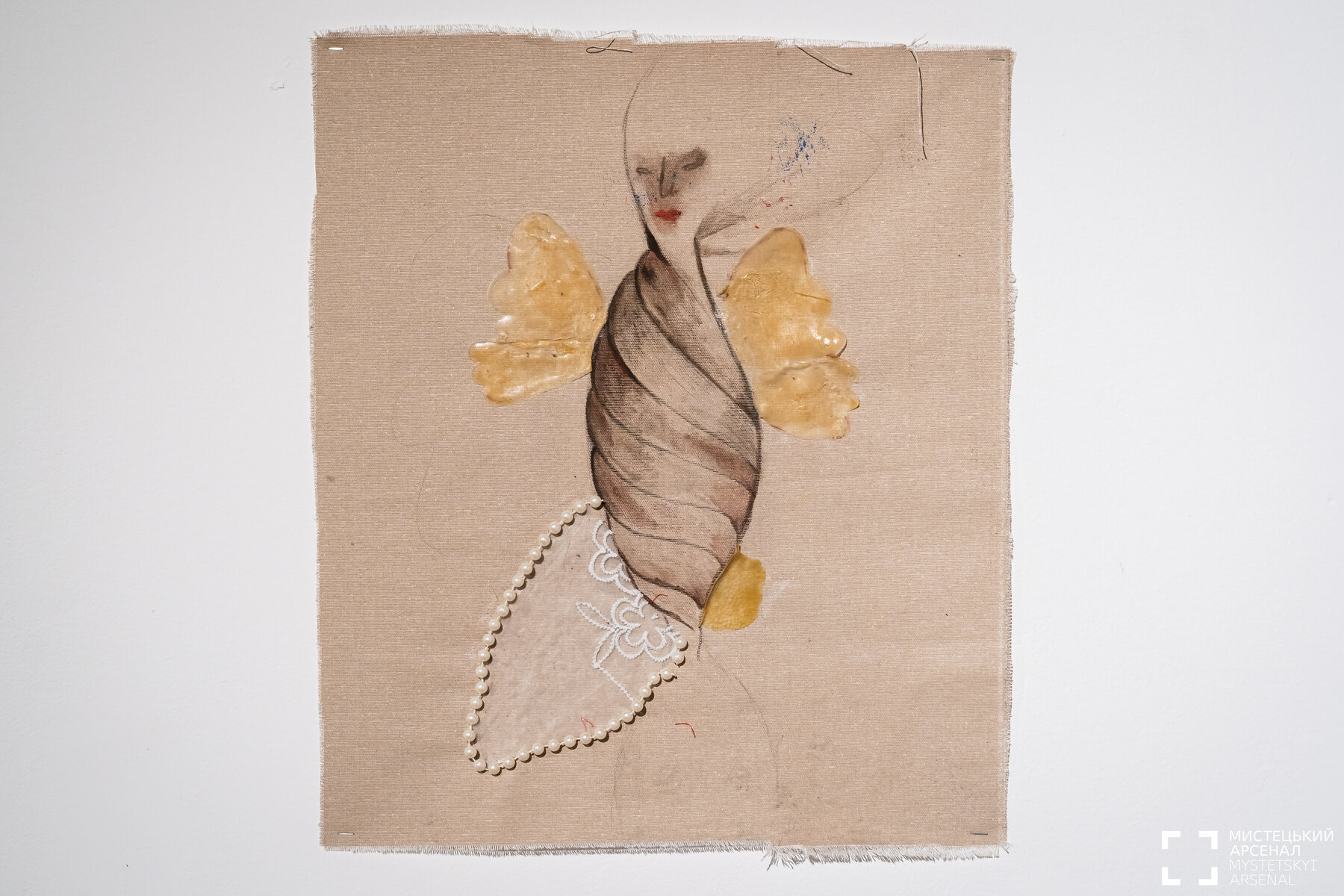 Imago — 2026, oil on canvas, 50×44 cm